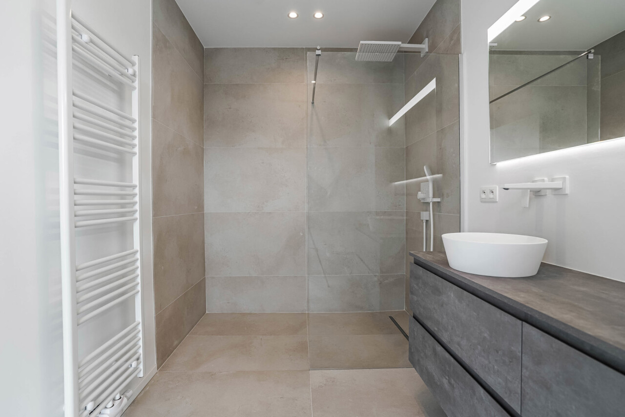 Badkamer met inloopdouche